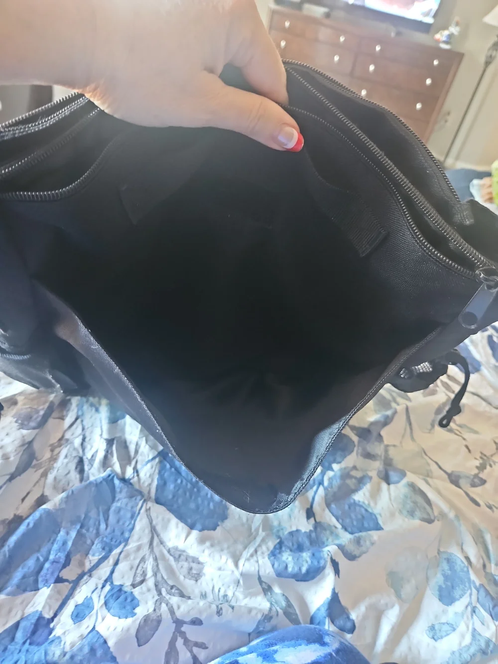 Skip Hop Black Men's Womens Diaper Crossbody Organizer Bag